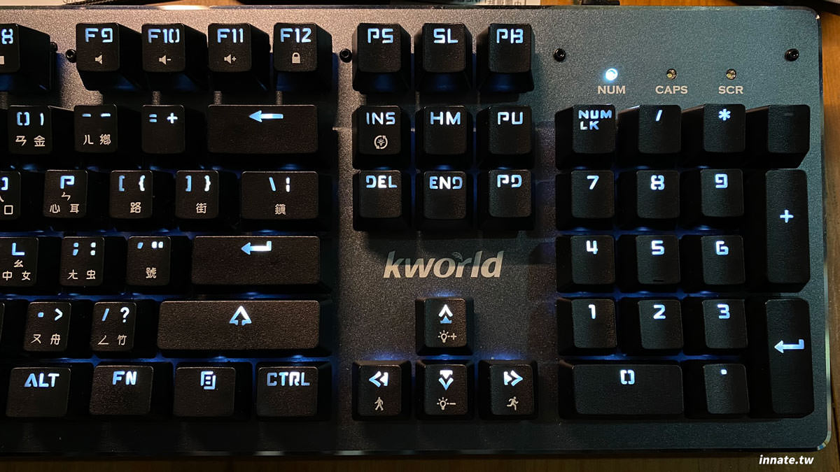 廣寰 Kworld c550 機械式鍵盤
