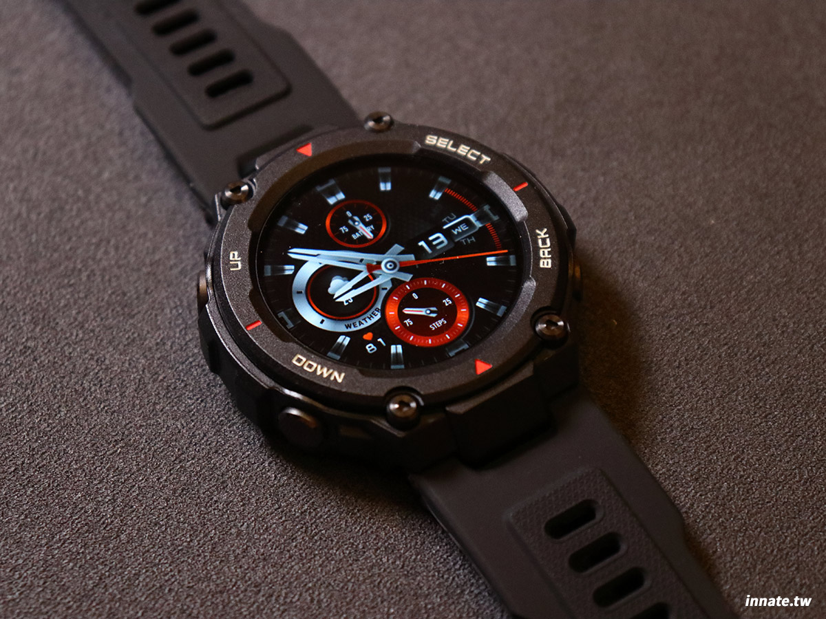 [開箱]華米科技 Amazfit T-Rex 智能手錶，通過美國軍規認證堅固耐用、支援14種運動模式，戴出十足的運動風格